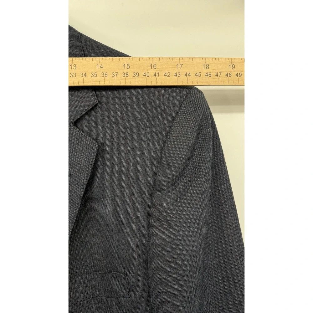 Polo University Club Ralph Lauren Blazer‎ Men L Blue Wool USA Made Dillard's